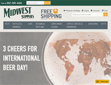 Tablet Screenshot of midwestsupplies.com
